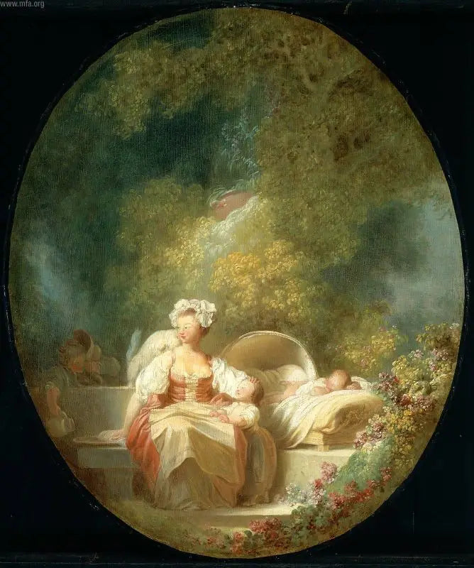 Den gode modern - Jean-Honoré Fragonard