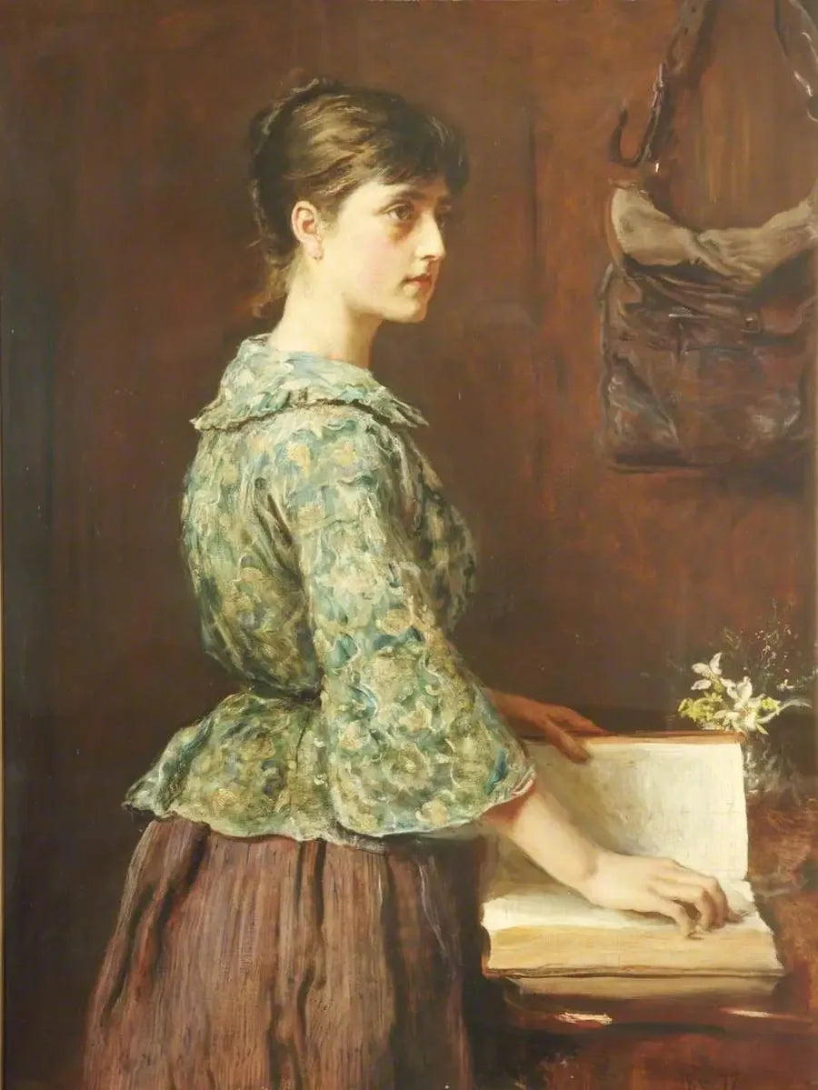 Den goda resolutionen - John Everett Millais