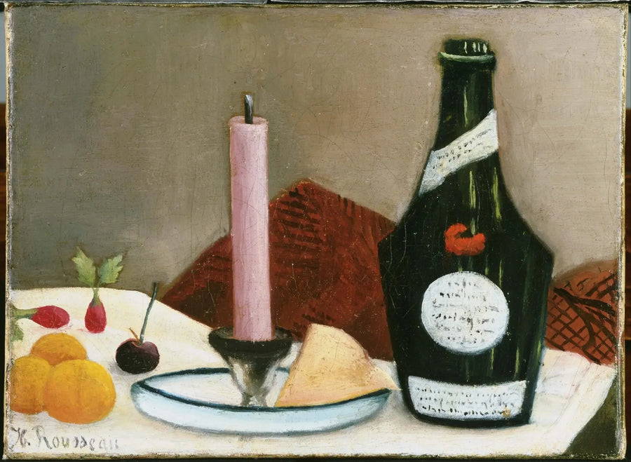 Den rosa ljuslyktan - Henri Rousseau