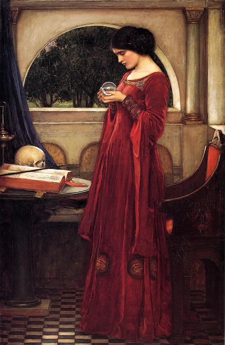 Kristallkulan - John William Waterhouse