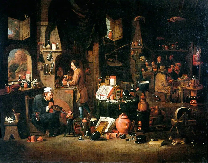 Doktorens butik - David Teniers den yngre