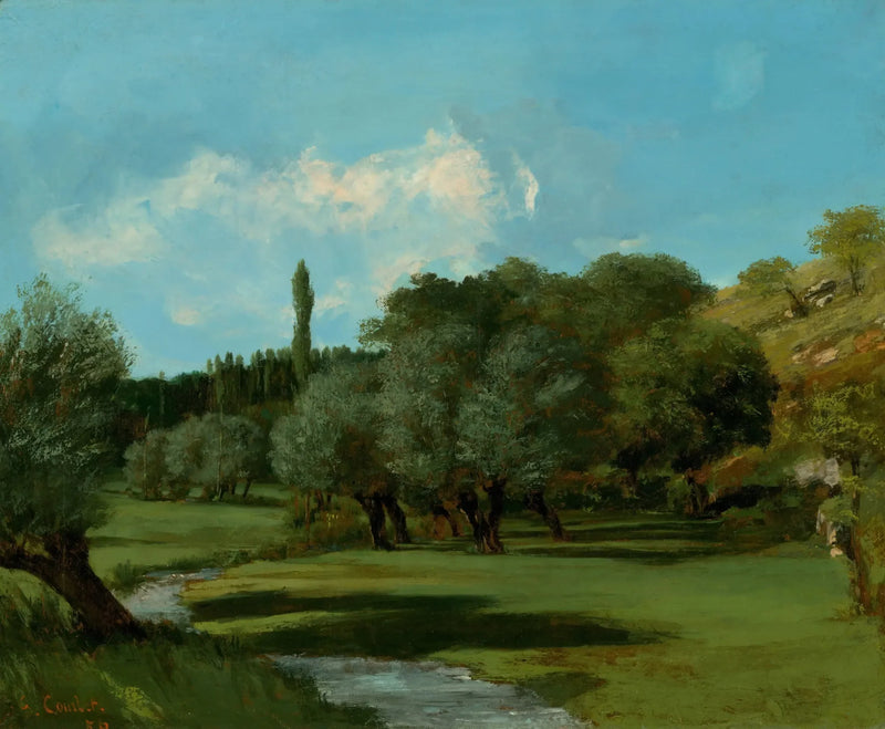 Bretonsk kultur i Indre län - Gustave Courbet