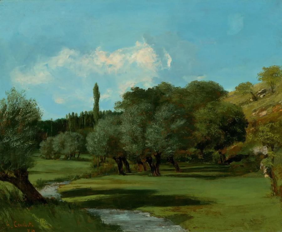Bretonsk kultur i Indre län - Gustave Courbet