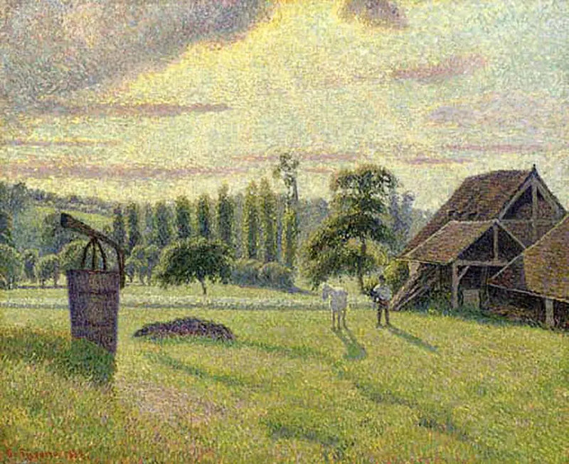 Tegelbruket Delafolie i Éragny - Camille Pissarro