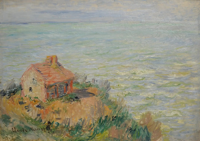 Tullvaktarnas stuga. Eftermiddagseffekt - Claude Monet
