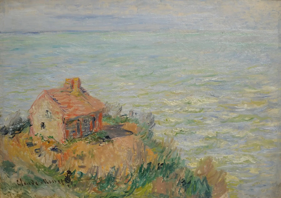 Tullvaktarnas stuga. Eftermiddagseffekt - Claude Monet