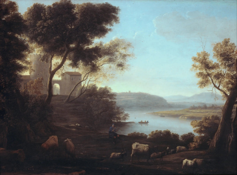 Den romerska landsbygden - Claude Lorrain