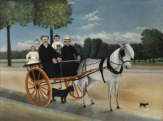 Fader Junier's vagn - Henri Rousseau