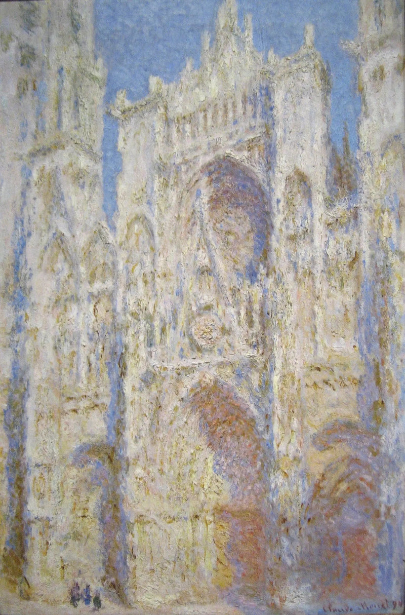 Katedralen i Rouen, Portalen, Solen - Claude Monet