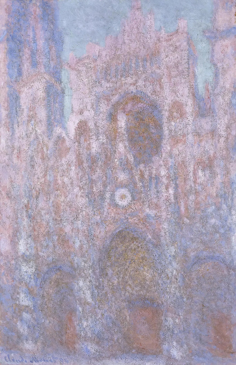 Rouen-katedralen, Symfoni i grått och rosa - Claude Monet