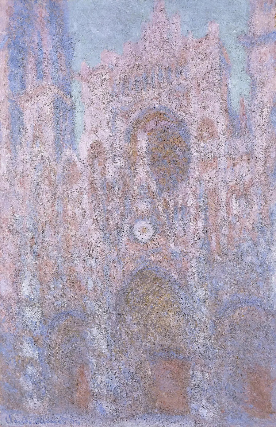 Rouen-katedralen, Symfoni i grått och rosa - Claude Monet