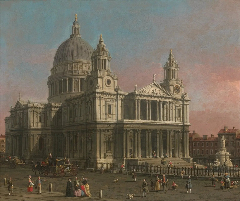 Saint Pauls katedral - Canaletto