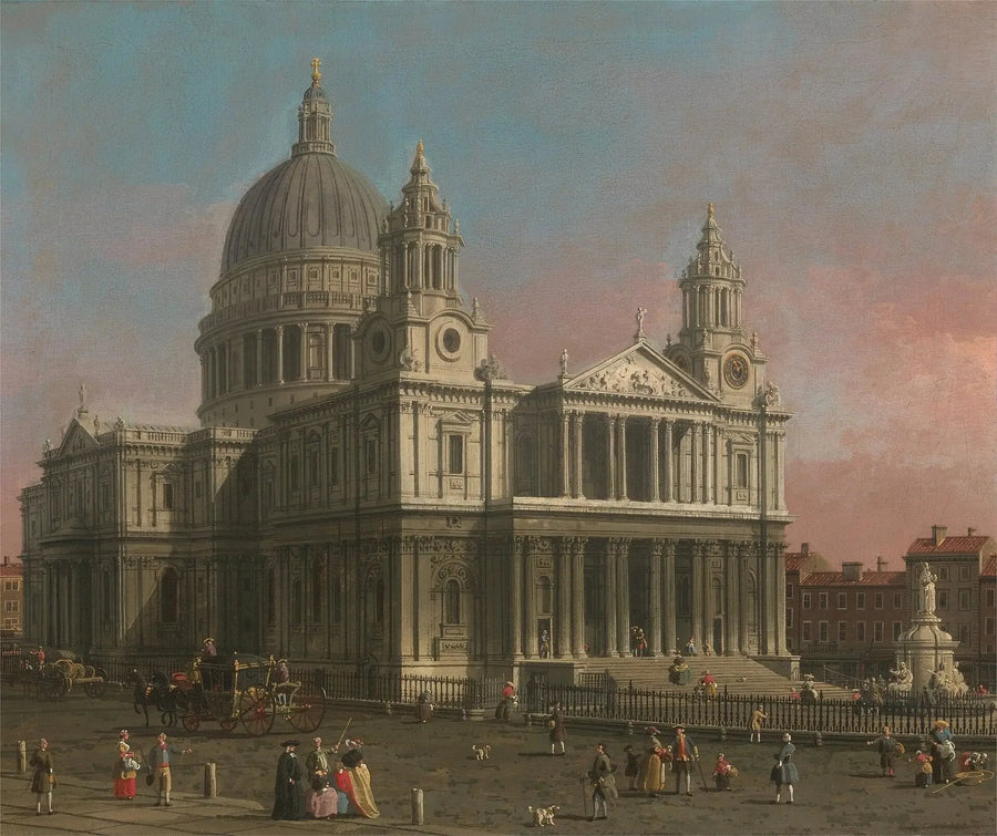 Saint Pauls katedral - Canaletto