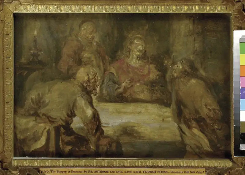 Emmaus måltid - Antoine van Dyck