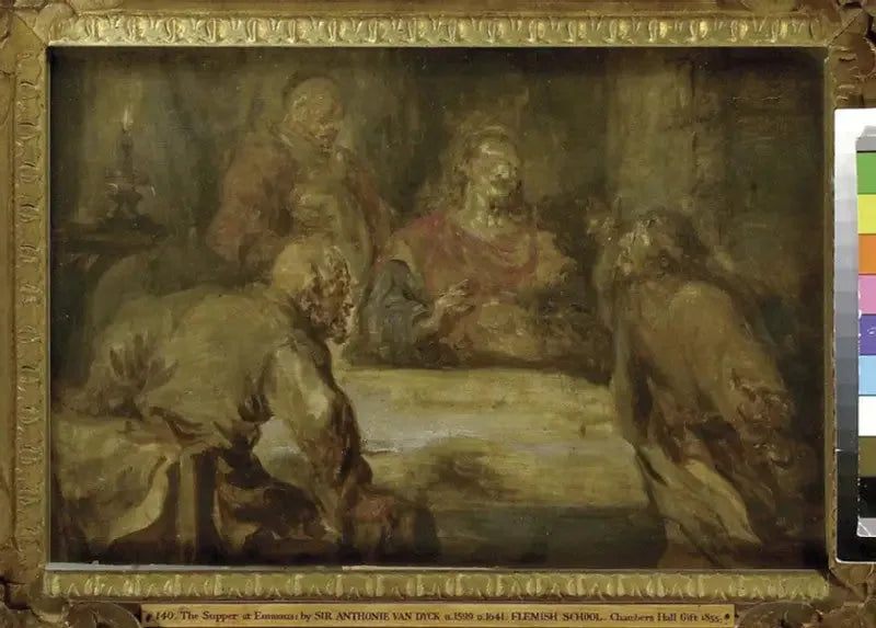 Emmaus måltid - Antoine van Dyck
