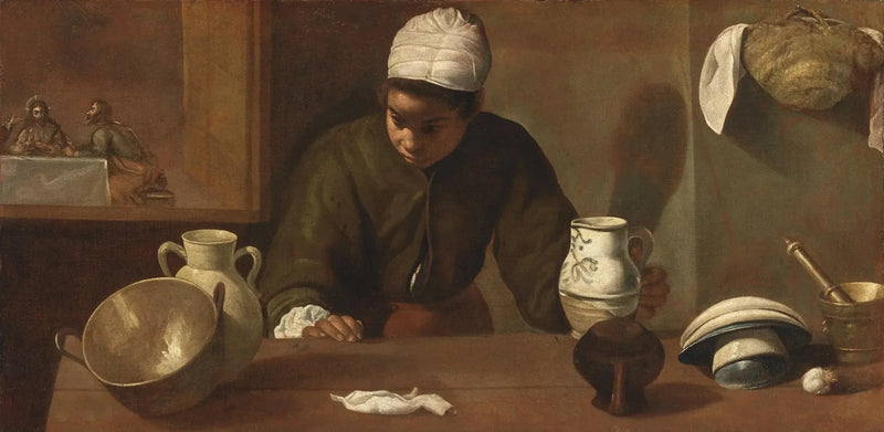 Den sista måltiden i Emmaus - Diego Velázquez