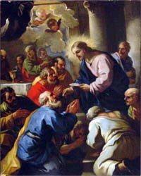 Nattvarden - Luca Giordano