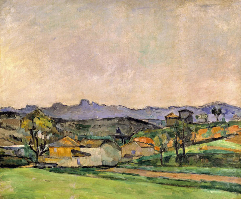 Stjärnans kedja med kungens mortel - Paul Cézanne