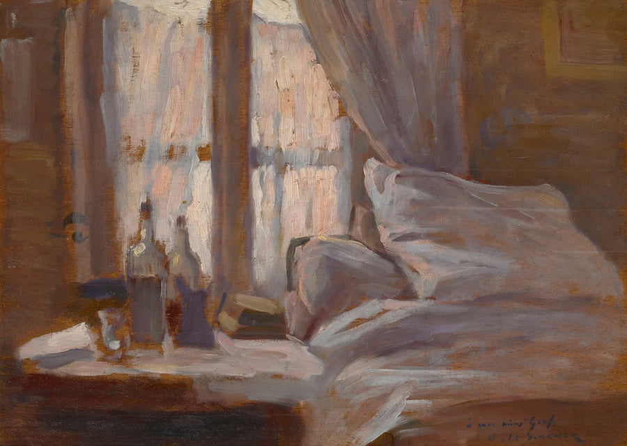 Sovrum - Henri Le Sidaner