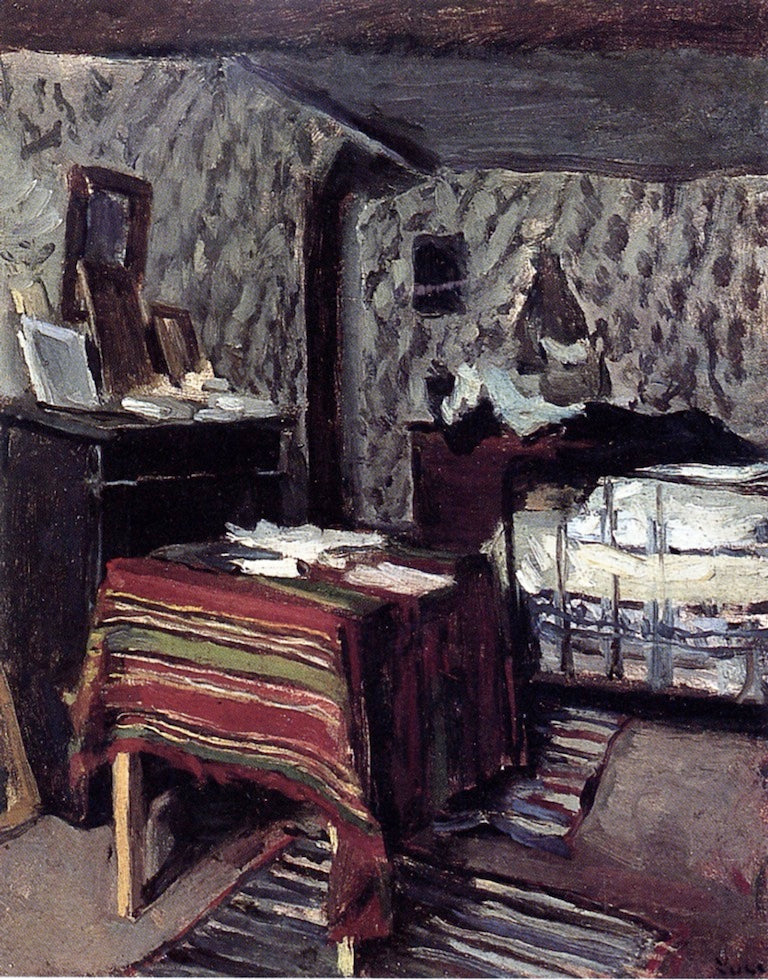 Konstnärens rum, Lavin-gatan - Maximilien Luce