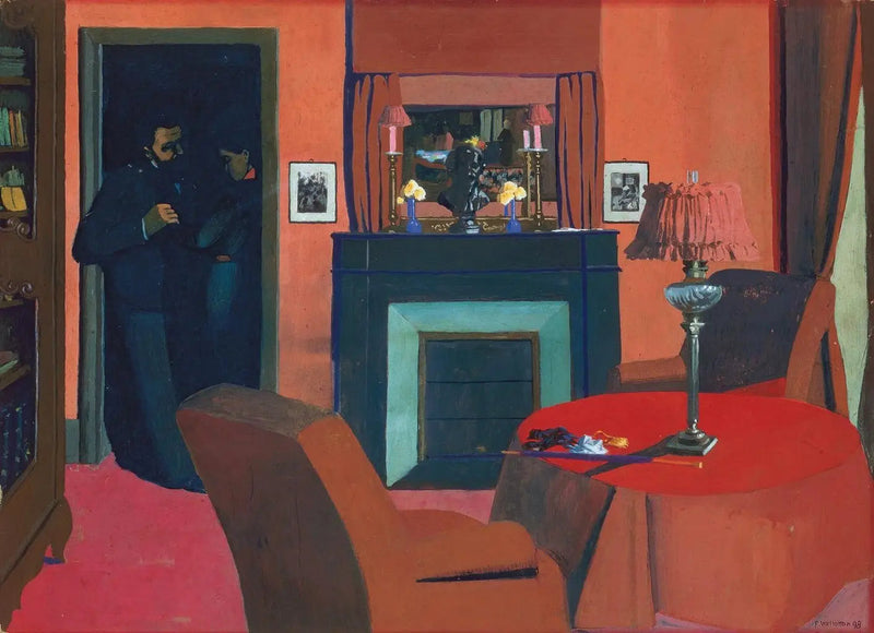 Det röda rummet - Félix Vallotton