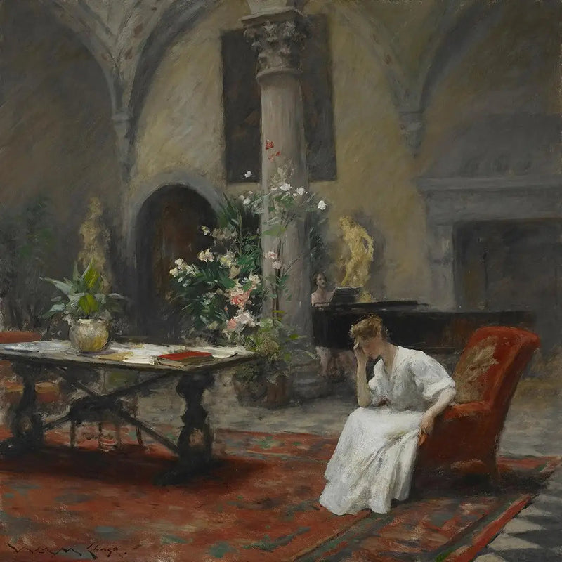 Sången - William Merritt Chase