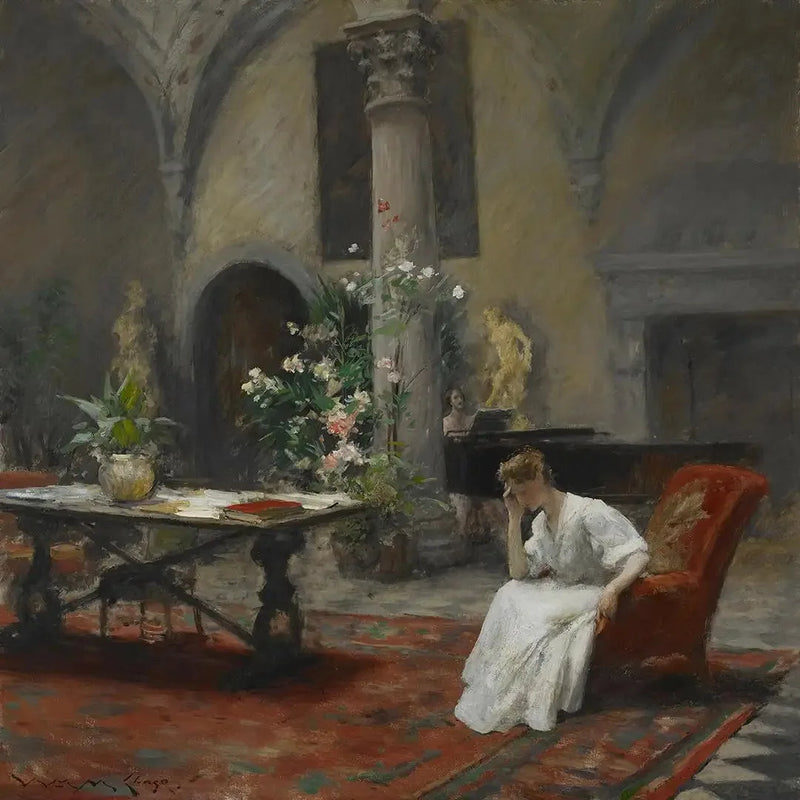 Sången - William Merritt Chase