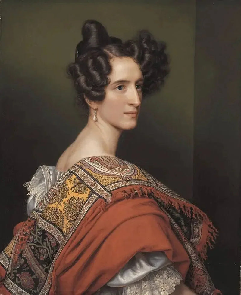 Sångerskan vid hovet Katharina Sigl-Vespermann - Joseph Karl Stieler
