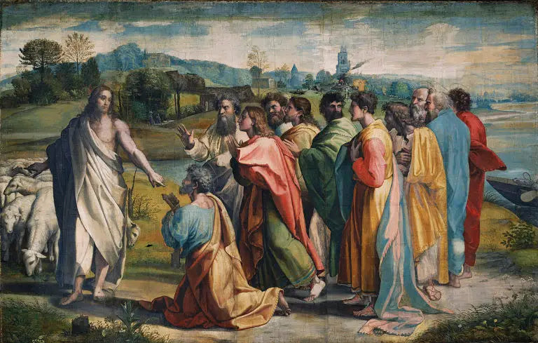 Kristi laddning till Petrus - Raphael Sanzio
