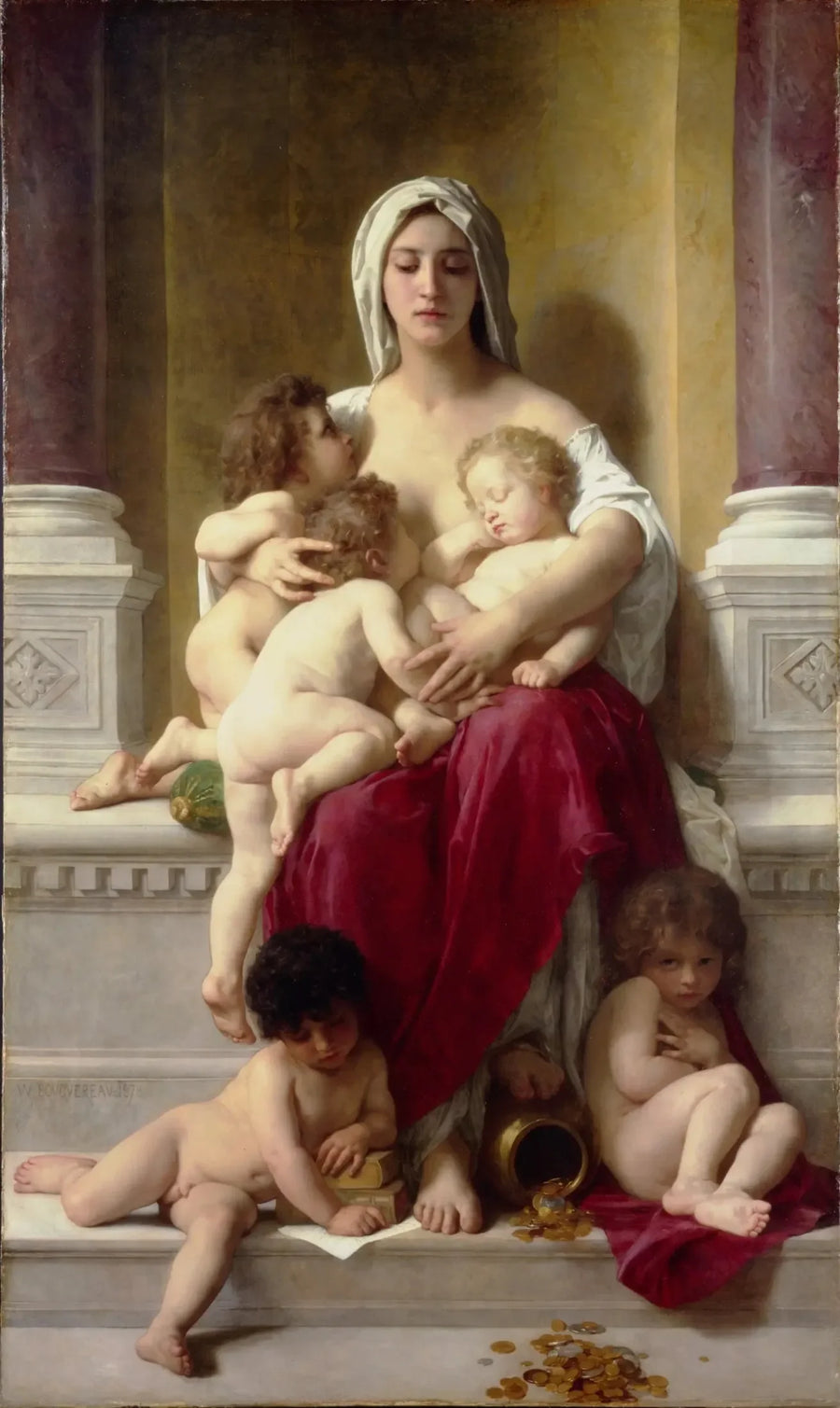 La Charité - Bouguereau