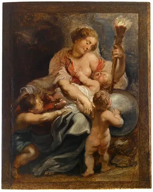 Välgörenhet lyser upp världen - Peter Paul Rubens