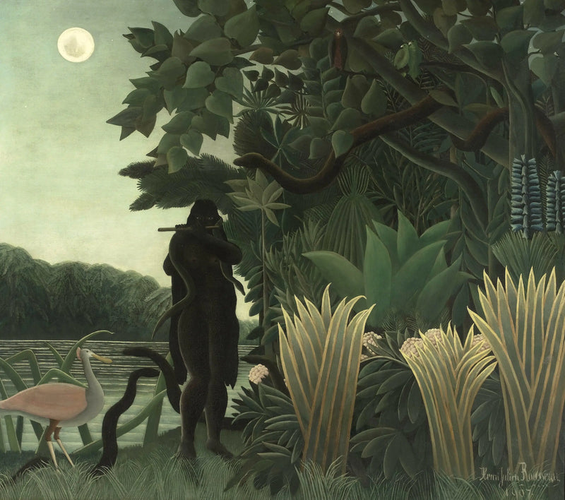 Ormkyssern - Henri Rousseau