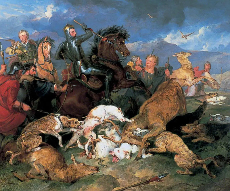 Jakt på Chevy Chase - Edwin Henry Landseer