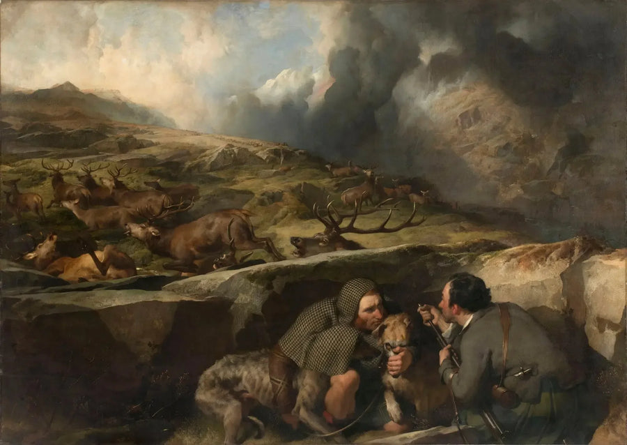 Kråkskytte - Edwin Henry Landseer
