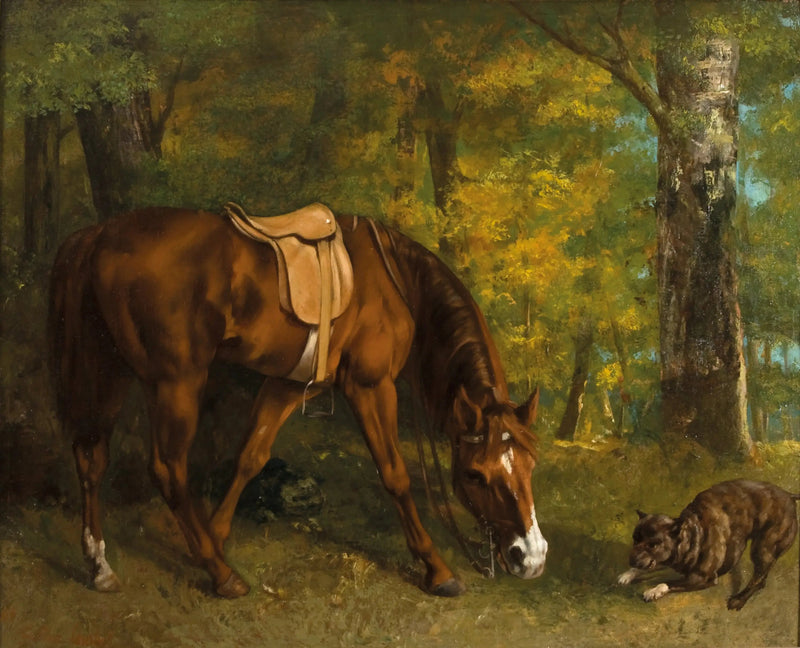 Rävjakten - Gustave Courbet