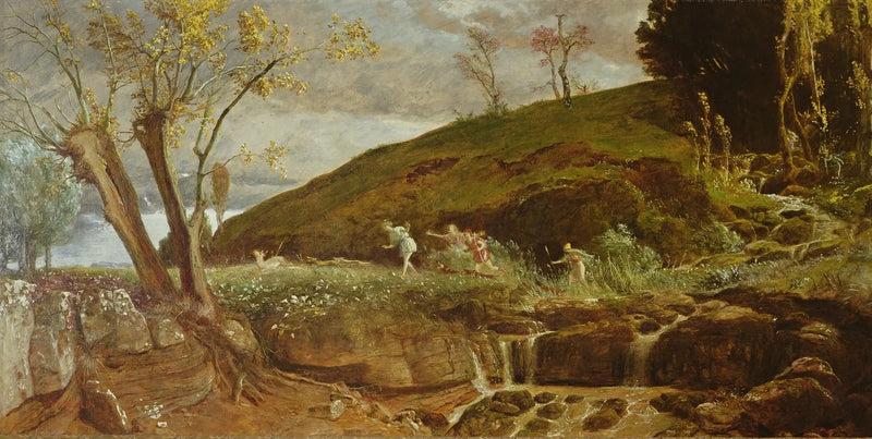Dianas jakt - Arnold Böcklin