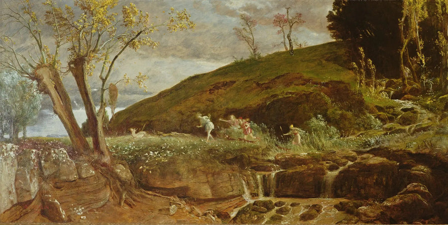 Dianas jakt - Arnold Böcklin
