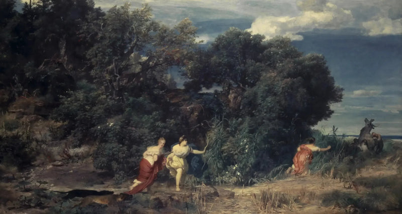 Dianas jakt - Arnold Böcklin