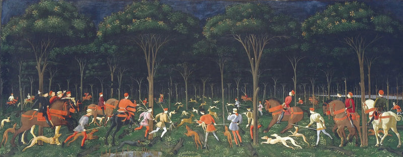 Nattjakt - Paolo Uccello
