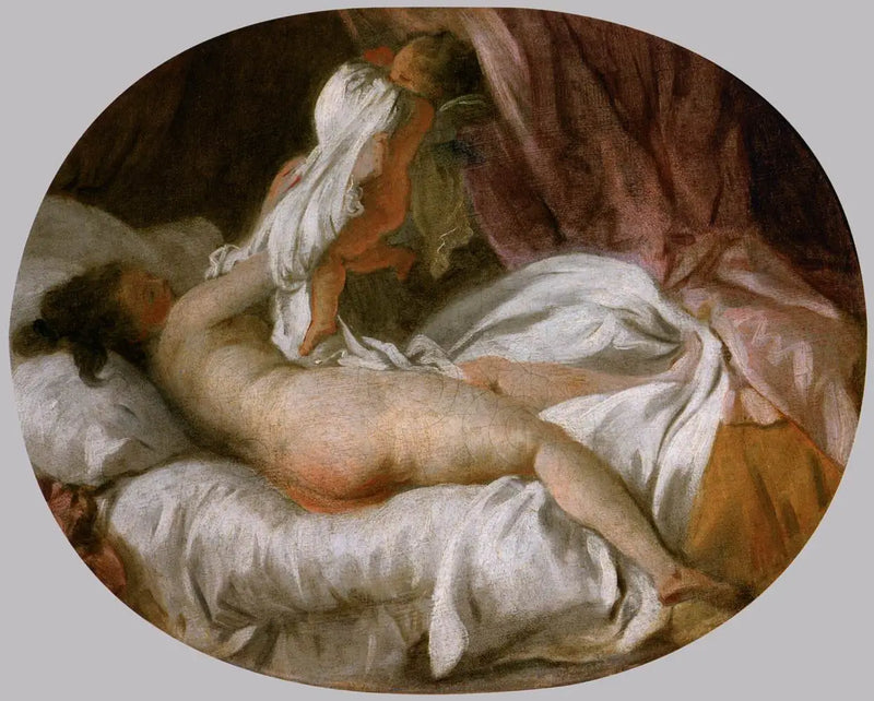 La Chemise retirer - Jean-Honoré Fragonard