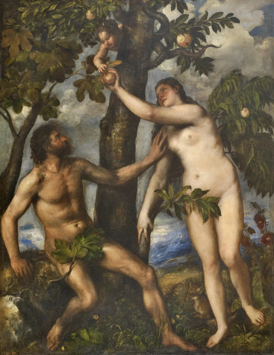 Människans fall - Titian