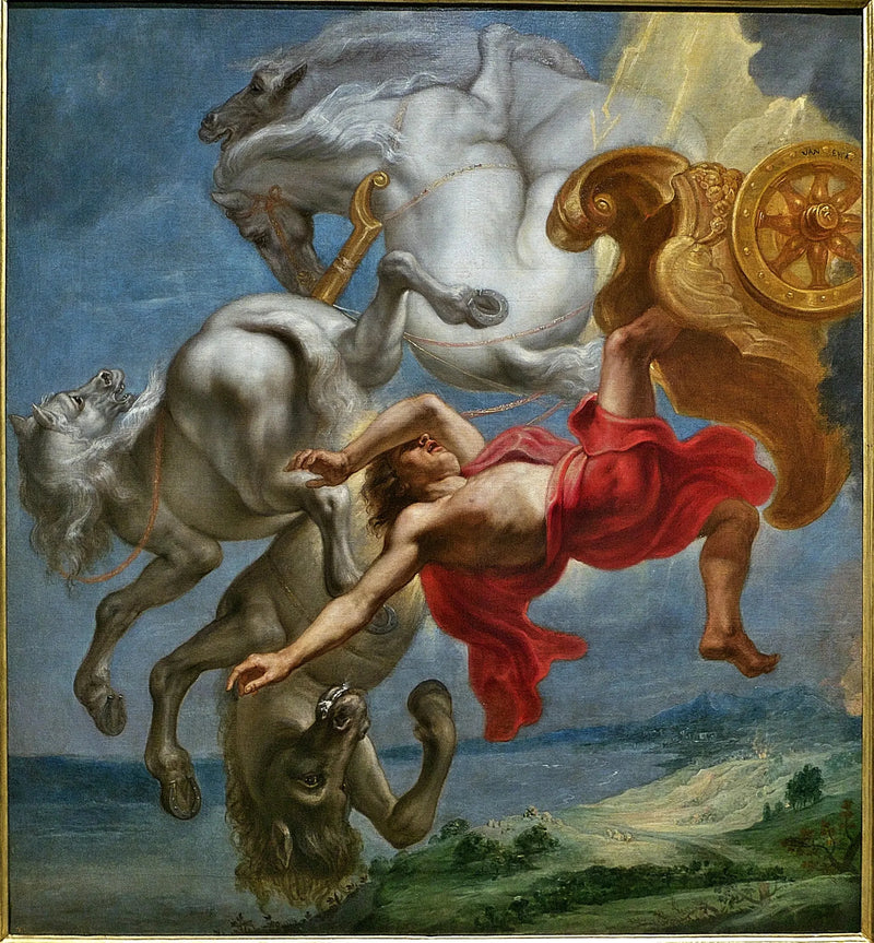 Phaetons fall - Peter Paul Rubens