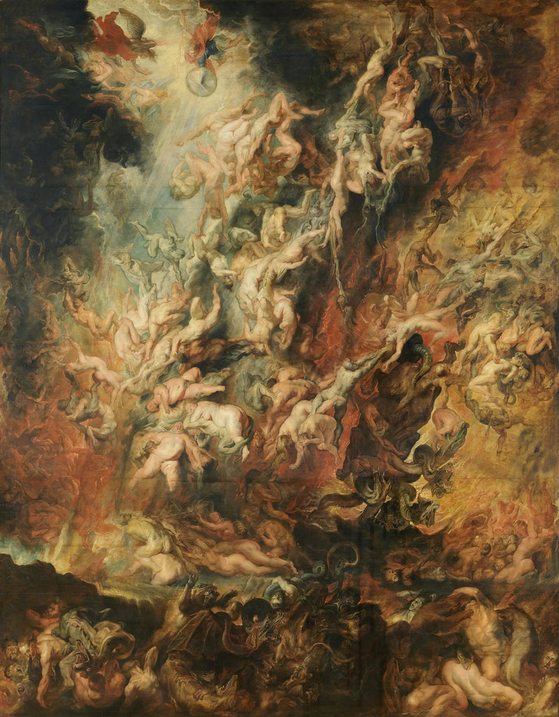 Damnarnas fall - Peter Paul Rubens