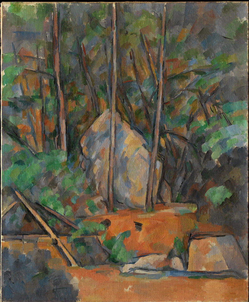 Cisternen i parken vid Château Noir - Paul Cézanne