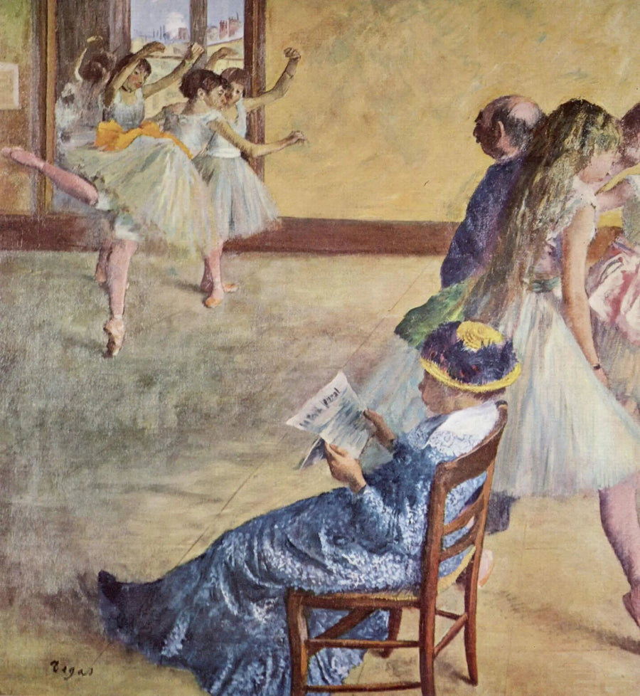 Balettklassen - Edgar Degas