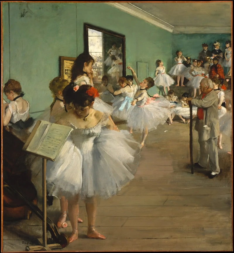 Balettklassen - Edgar Degas