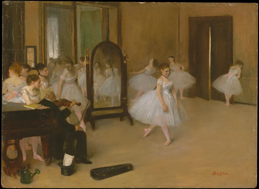Dansklass - Edgar Degas