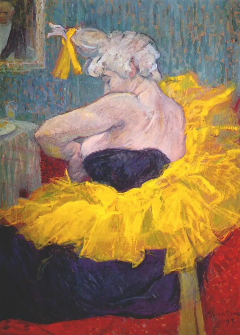Clownen Cha-U-Kao - Henri de Toulouse-Lautrec