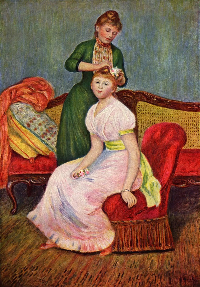 Hårfrisyr - Pierre-Auguste Renoir