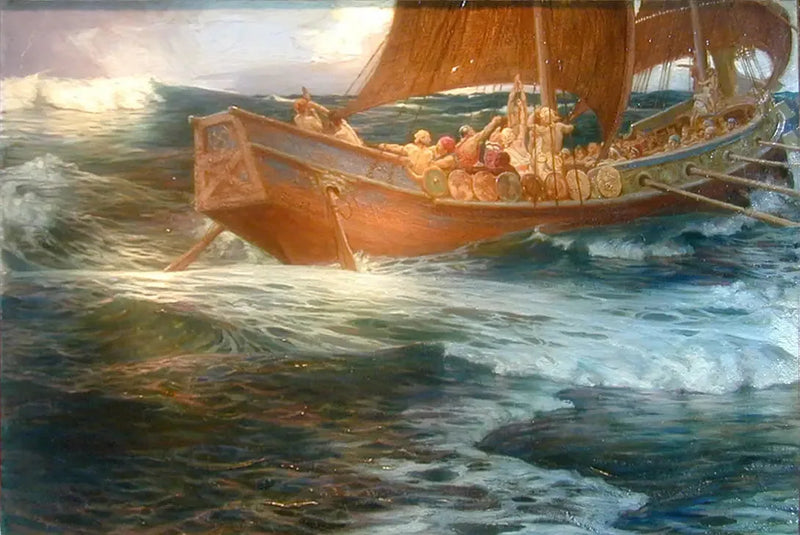 Vattnets guds vrede - Herbert Draper